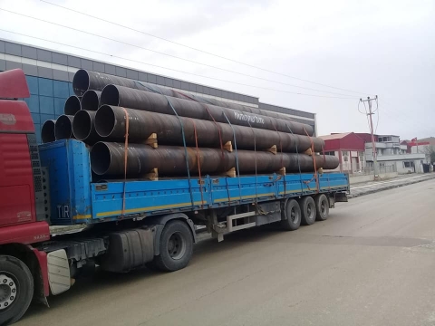 Delivery of Pipes Produced for Gebze